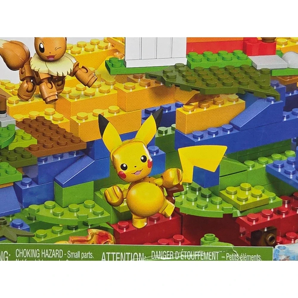 NEW Mega Construx Pokémon Building Box Pikachu & Eevee‎ 450 pieces 2019
